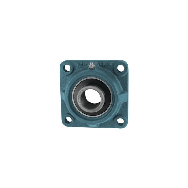 SINGLE ROW BALL BEARING - 1-1/2 HEAVY SET SCREW 4-BOLT FLANGE